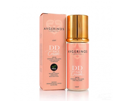 Avgerinos Cosmetics DD Face Cream SPF20 Medium Κρέμα Προσώπου με Χρώμα, 50ml Avgerinos Cosmetics DD Face Cream SPF20 Medium Κρέμα Προσώπου με Χρώμα, 50ml