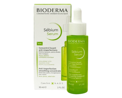 Bioderma Sebium Serum Ορός Προσώπου για Ενήλικα Δέρματα με Τάση Ακμής, 30ml Bioderma Sebium Serum Ορός Προσώπου για Ενήλικα Δέρματα με Τάση Ακμής, 30ml