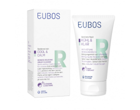 Eubos Cool & Calm Redness Relieving Cream Cleanser Καταπραϋντικό Καθαριστικό Γαλάκτωμα του Δέρματος με Ερυθρότητα & Ροδόχρου Ακμή, 150ml
