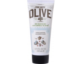 Korres Pure Greek Olive Body Cream Sea Salt Ενυδατική Κρέμα Σώματος με Θαλασσινό Αλάτι, 200ml