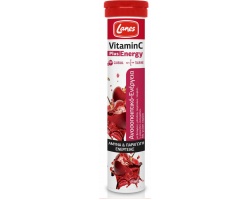 Lanes Vitamin C Plus Energy Συμπλήρωμα Διατροφής για Ενίσχυση Ανοσοποιητικού & Ενέργεια, 20 αναβράζοντα δισκία Lanes Vitamin C Plus Energy Συμπλήρωμα Διατροφής για Ενίσχυση Ανοσοποιητικού & Ενέργεια, 20 αναβράζοντα δισκία