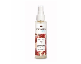 Messinian Spa Hair & Body Mist Cardamom Milk & Ginger Flower Ενυδατικό Σπρέι για Μαλλιά & Σώμα Κάρδαμο-Τζίντζερ, 100ml