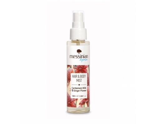 Messinian Spa Hair & Body Mist Cardamom Milk & Ginger Flower Ενυδατικό Σπρέι για Μαλλιά & Σώμα Κάρδαμο-Τζίντζερ, 100ml Messinian Spa Hair & Body Mist Cardamom Milk & Ginger Flower Ενυδατικό Σπρέι για Μαλλιά & Σώμα Κάρδαμο-Τζίντζερ, 100ml