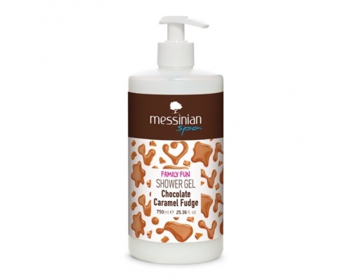 Messinian Spa Family Fun Shower Gel Chocolate Caramel Fudge Αφρόλουτρο με Άρωμα Σοκολάτα-Καραμέλα, 750ml Messinian Spa Family Fun Shower Gel Chocolate Caramel Fudge Αφρόλουτρο με Άρωμα Σοκολάτα-Καραμέλα, 750ml
