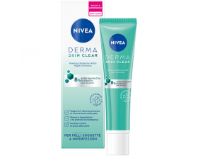 Nivea Derma Skin Clear Exfoliator Απολεπιστικό Νύχτας για το Πρόσωπο, 40ml  Nivea Derma Skin Clear Exfoliator Απολεπιστικό Νύχτας για το Πρόσωπο, 40ml