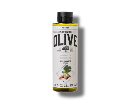 Korres Pure Greek Olive Showergel Fig Αφρόλουτρο Σώματος με Άρωμα Σύκο, 250ml Korres Pure Greek Olive Showergel Fig Αφρόλουτρο Σώματος με Άρωμα Σύκο, 250ml