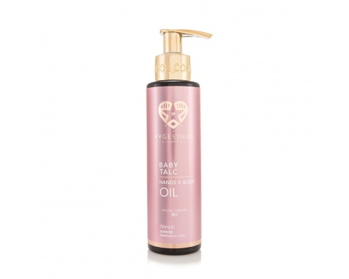 Avgerinos Cosmetics Baby Talc Hands & Body Oil Πολυχρηστικό Λάδι Χεριών & Σώματος, 150ml Avgerinos Cosmetics Baby Talc Hands & Body Oil Πολυχρηστικό Λάδι Χεριών & Σώματος, 150ml