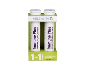 Helenvita Immune Plus Συμπλήρωμα Διατροφής για Ενίσχυση του Ανοσοποιητικού, 2x20 αναβράζοντα δισκία Helenvita Immune Plus Συμπλήρωμα Διατροφής για Ενίσχυση του Ανοσοποιητικού, 2x20 αναβράζοντα δισκία