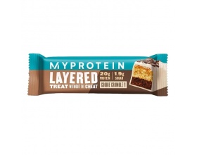 My Protein Layered Treat Without The Cheat Cookie Crumble Πρωτεϊνική Μπάρα με Γεύση Μπισκότο, 60gr