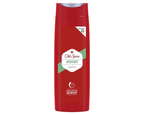 Old Spice Restart Shower Gel Αφρόλουτρο για Άνδρες, 400ml Old Spice Restart Shower Gel Αφρόλουτρο για Άνδρες, 400ml