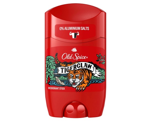 Old Spice Tigerclaw Deodorant Stick Ανδρικό Αποσμητικό Στικ, 50ml