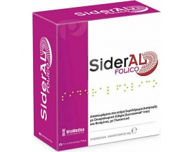 WinMedica Sideral Folico Συμπλήρωμα Διατροφής με Σίδηρο & Βιταμίνες , 30 φακελίσκοι WinMedica Sideral Folico Συμπλήρωμα Διατροφής με Σίδηρο & Βιταμίνες , 30 φακελίσκοι