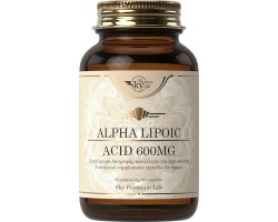 Sky Premium Life Alpha Lipoic Acid Συμπλήρωμα Διατροφής με Αντιοξειδωτική Δράση, 60 κάψουλες Sky Premium Life Alpha Lipoic Acid Συμπλήρωμα Διατροφής με Αντιοξειδωτική Δράση, 60 κάψουλες