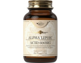 Sky Premium Life Alpha Lipoic Acid Συμπλήρωμα Διατροφής με Αντιοξειδωτική Δράση, 60 κάψουλες