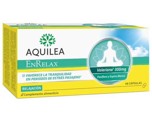 Aquilea EnRelax Συμπλήρωμα Διατροφής για το Άγχος & την Αϋπνία. 48 κάψουλες