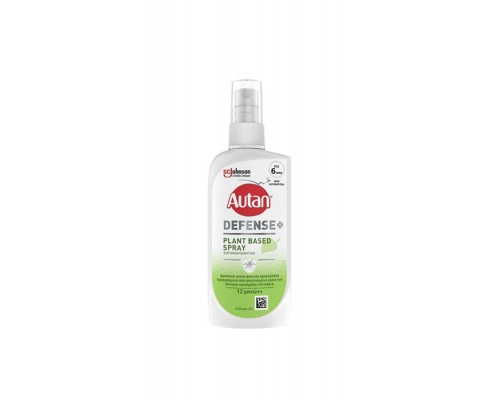 Autan Defense Plant Based Spray Εντομοαπωθητικό Σπρέι, 100ml Autan Defense Plant Based Spray Εντομοαπωθητικό Σπρέι, 100ml