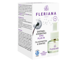 Power Health Fleriana Plugin 100% Φυσικό Εντομοαπωθητικό Υγρό Με φυσική Γερανιόλη, 30ml Power Health Fleriana Plugin 100% Φυσικό Εντομοαπωθητικό Υγρό Με φυσική Γερανιόλη, 30ml