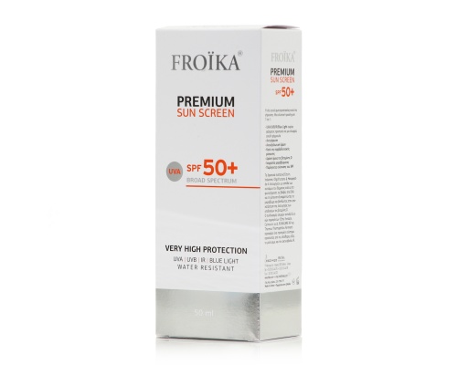 Froika Premium Sun Screen SPF50+ Αντηλιακή Κρέμα Προσώπου, 50ml Froika Premium Sun Screen SPF50+ Αντηλιακή Κρέμα Προσώπου, 50ml