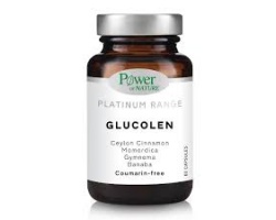 Power of Nature Platinum Range Glucolen Συμπλήρωμα Διατροφής για την Διαχείριση του Σακχάρου, 60 κάψουλες Power of Nature Platinum Range Glucolen Συμπλήρωμα Διατροφής για την Διαχείριση του Σακχάρου, 60 κάψουλες