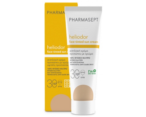 Pharmasept Heliodor Face Tinted Sun Cream SPF30 Αντηλιακή Κρέμα Προσώπου με Χρώμα, 50ml Pharmasept Heliodor Face Tinted Sun Cream SPF30 Αντηλιακή Κρέμα Προσώπου με Χρώμα, 50ml