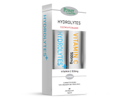 Power Health Hydrolytes Συνδυασμός Ηλεκτρολυτών, 20 αναβράζοντα δισκία & ΔΩΡΟ Vitamin C 500mg, 20 αναβράζοντα δισκία Power Health Hydrolytes Συνδυασμός Ηλεκτρολυτών, 20 αναβράζοντα δισκία & ΔΩΡΟ Vitamin C 500mg, 20 αναβράζοντα δισκία