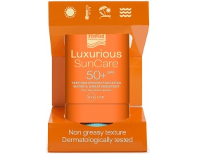 Intermed Luxurious Sun Care Stick SPF50+ Αντηλιακό Στικ για Ευαίσθητες Ζώνες, 16gr