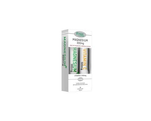 Power Health Stevia Magnesium 300mg & Δώρο Vitamic C Πορτοκάλι 500mg, 20+20eff tabs Power Health Stevia Magnesium 300mg & Δώρο Vitamic C Πορτοκάλι 500mg, 20+20eff tabs