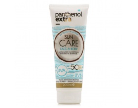 Medisei Panthenol Extra Sun Care Face & Body SPF50 Αντηλιακό Γαλάκτωμα Προσώπου & Σώματος, 200ml