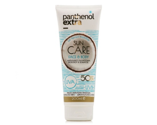 Medisei Panthenol Extra Sun Care Face & Body SPF50 Αντηλιακό Γαλάκτωμα Προσώπου & Σώματος, 200ml Medisei Panthenol Extra Sun Care Face & Body SPF50 Αντηλιακό Γαλάκτωμα Προσώπου & Σώματος, 200ml