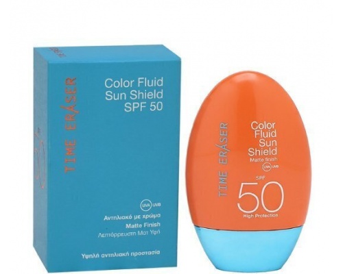 Medisei Time Eraser Color Fluid Sun Shield SPF50 Αντηλιακό Πρόσωπο με Χρώμα, 50ml Medisei Time Eraser Color Fluid Sun Shield SPF50 Αντηλιακό Πρόσωπο με Χρώμα, 50ml