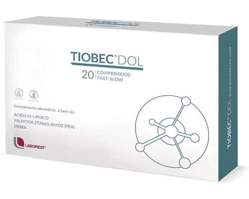 Laborest Tiobec Dol Συμπλήρωμα Διατροφής για τον Οξύ Πόνο & τη Φλεγμονή, 20 δισκία