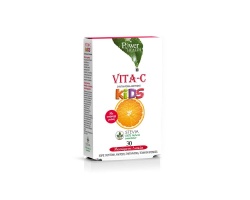 Power OF NATURE Vita-C Kids Stevia Συπλήρωμα διατροφής με βιταμίνη C για παιδιά με γεύση Ροδάκινο - Φρούτο του Πάθους 20 αναβράζοντα δισκία   Power OF NATURE Vita-C Kids Stevia Συπλήρωμα διατροφής με βιταμίνη C για παιδιά με γεύση Ροδάκινο - Φρούτο του Πάθους 20 αναβράζοντα δισκία