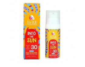 Aloe+ Colors Into The Sun Face Sunscreen Tinted SPF30 Αντηλιακή Κρέμα Προσώπου με Χρώμα, 50ml