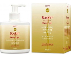 Boderm Boskin Emollient Shower Gel Αφρόλουτρο για την Ατοπική & με Δερματικά Προβλήματα Επιδερμίδα, 300ml Boderm Boskin Emollient Shower Gel Αφρόλουτρο για την Ατοπική & με Δερματικά Προβλήματα Επιδερμίδα, 300ml