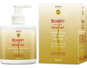 Boderm Boskin Emollient Shower Gel Αφρόλουτρο για την Ατοπική & με Δερματικά Προβλήματα Επιδερμίδα, 300ml
