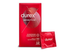 Durex Sensitive Thin Feel Προφυλακτικά Με Έξτρα Λεπτή Αίσθηση, 12 τμχ Durex Sensitive Thin Feel Προφυλακτικά Με Έξτρα Λεπτή Αίσθηση, 12 τμχ