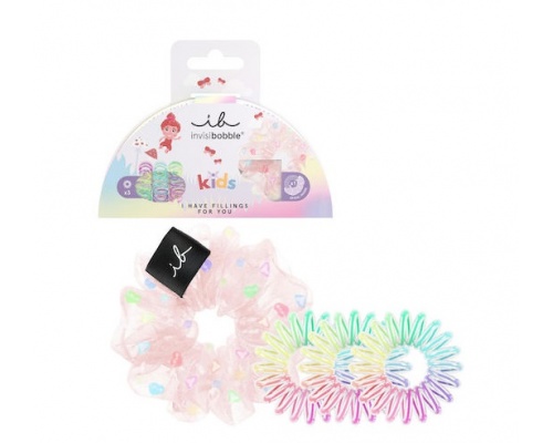 Invisibobble Kids I Have Feelings for You Σετ Παιδικά Λαστιχάκια Μαλλιών, 4τμχ Invisibobble Kids I Have Feelings for You Σετ Παιδικά Λαστιχάκια Μαλλιών, 4τμχ