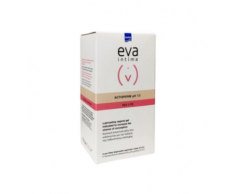 Intermed Actisperm Κολπική Γέλη για Αύξηση Πιθανότητας Σύλληψης 6 Προγεμισμένοι Περιέκτες