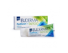 Intermed Euderma Panthenol 5% Tattoo Cream Ενυδατική Κρέμα για Ανάπλαση, 75ml