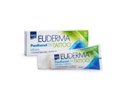 Intermed Euderma Panthenol 5% Tattoo Cream Ενυδατική Κρέμα για Ανάπλαση, 75ml Intermed Euderma Panthenol 5% Tattoo Cream Ενυδατική Κρέμα για Ανάπλαση, 75ml