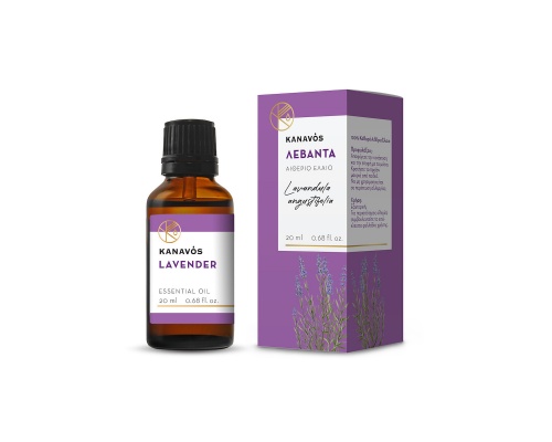 Kanavos Essential Oil Lavender Αιθέριο Έλαιο Λεβάντα, 20ml Kanavos Essential Oil Lavender Αιθέριο Έλαιο Λεβάντα, 20ml