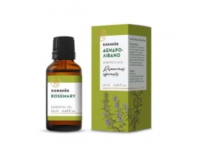Kanavos Essential Oil Rosemary Αιθέριο Έλαιο Δενδρολίβανο, 20ml