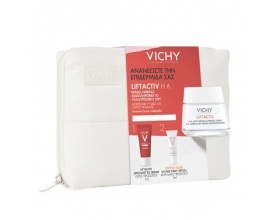 Vichy Promo Pack Liftactiv H.A. Κρέμα Προσώπου Ημέρας 50ml & Δώρο Ορός Προσώπου 5ml + Αντηλιακό Προσώπου 3ml