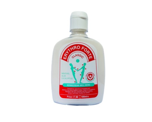 Erythro Forte Thermocream Θερμαντική Κρέμα κατά του Πόνου, 100ml Erythro Forte Thermocream Θερμαντική Κρέμα κατά του Πόνου, 100ml