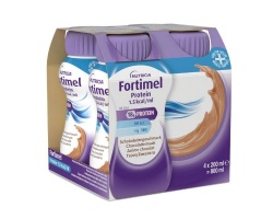 Nutricia Fortimel Protein 1.5 kcal Θρεπτικό Συμπλήρωμα Διατροφής Υψηλής Περιεκτικότητας σε Πρωτεϊνη με Γεύση Σοκολάτα, 4x200ml Nutricia Fortimel Protein 1.5 kcal Θρεπτικό Συμπλήρωμα Διατροφής Υψηλής Περιεκτικότητας σε Πρωτεϊνη με Γεύση Σοκολάτα, 4x200ml