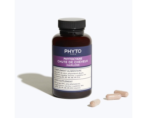 Phyto Phytocyane Συμπλήρωμα διατροφής για την προοδευτική  τριχόπτωση,  84 κάψουλες   Phyto Phytocyane Συμπλήρωμα διατροφής για την προοδευτική  τριχόπτωση,  84 κάψουλες