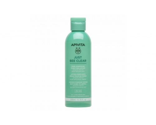 Apivita Just Bee Clear Pore Minimizing Purifying Lotion Λοσιόν Σύσφιξης Πόρων, 200ml Apivita Just Bee Clear Pore Minimizing Purifying Lotion Λοσιόν Σύσφιξης Πόρων, 200ml