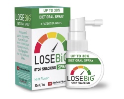 Amhes Pharma Diet Oral Spray Losebig Σπρέι για Αδυνάτισμα με Γεύση Μέντα, 30ml Amhes Pharma Diet Oral Spray Losebig Σπρέι για Αδυνάτισμα με Γεύση Μέντα, 30ml
