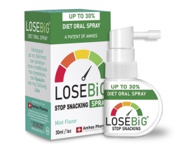 Amhes Pharma Diet Oral Spray Losebig Σπρέι για Αδυνάτισμα με Γεύση Μέντα, 30ml