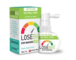 Amhes Pharma Diet Oral Spray Losebig Σπρέι για Αδυνάτισμα με Γεύση Πράσινο Μήλο, 30ml Amhes Pharma Diet Oral Spray Losebig Σπρέι για Αδυνάτισμα με Γεύση Πράσινο Μήλο, 30ml